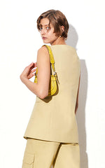 Beatrice B Hi Vest in Pear