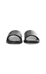 Copenhagen Black Nappa Slip On Sandals