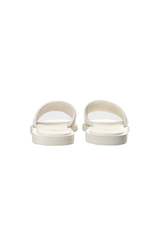 Copenhagen White Nappa Slip On Sandals