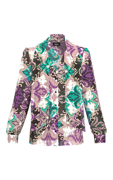 Emme Tronco Print Blouse