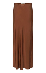 Gestuz Long Skirt in Tan