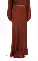 Gestuz Long Skirt in Tan