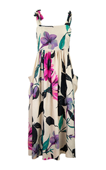 Hannes Roether S/less Floral Dress