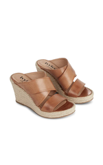 Ivy Lee Bella Esc Dark Tan Wedge