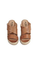 Ivy Lee Bella Esc Dark Tan Wedge