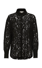 Kaffe Anelly Black Lace Shirt