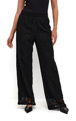 Kaffe Lace Pants Black