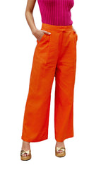 La Petite Etoile Pants in Orange