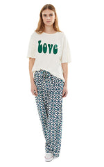 La Petite Etoile Print Pants