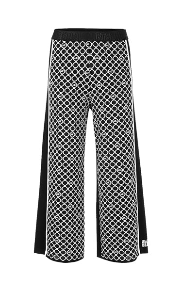 Marccain Black & White Knit Pants