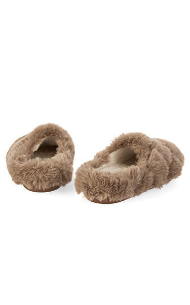 Marccain Furry Slip On Cozy Shoes