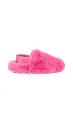 Marccain Furry Slip On Shoes in Candy