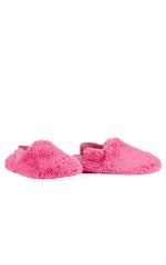 Marccain Furry Slip On Shoes in Candy