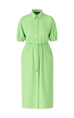 Marccain Linen Shirtdress in Beautiful Green