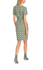 Marccain Mint Floral Dress