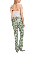 Marccain Mint Floral Pants