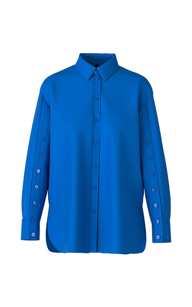 Marccain Oversized Blue Shirt