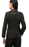 Marella Vaglio Black Laminated Jacket