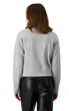 Monari Silver Zip Knit Jacket