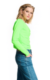 POM Amsterdam Vibrant Green Top