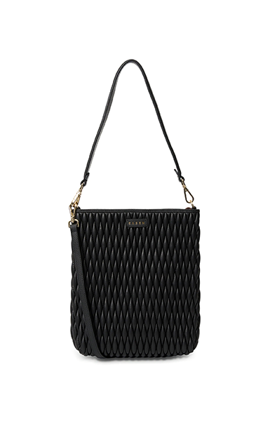 Saben Claudette Shoulder Bag Diamond Quilt