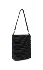 Saben Claudette Shoulder Bag Diamond Quilt