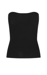 Second Female Como Strapless Top Black