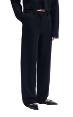 Second Female Knit Pants Black