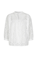 Second Female White Broderie Blouse