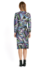 Valerie Khalfon Chipie Print Dress