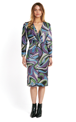 Valerie Khalfon Chipie Print Dress