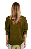 Valerie Khalfon Pablo Sweater in Khaki