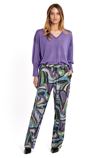 Valerie Khalfon Print Pants