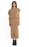 Valerie Khalfon Seikon Camel Skirt