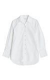 Yerse Oversized White Poplin Shirt